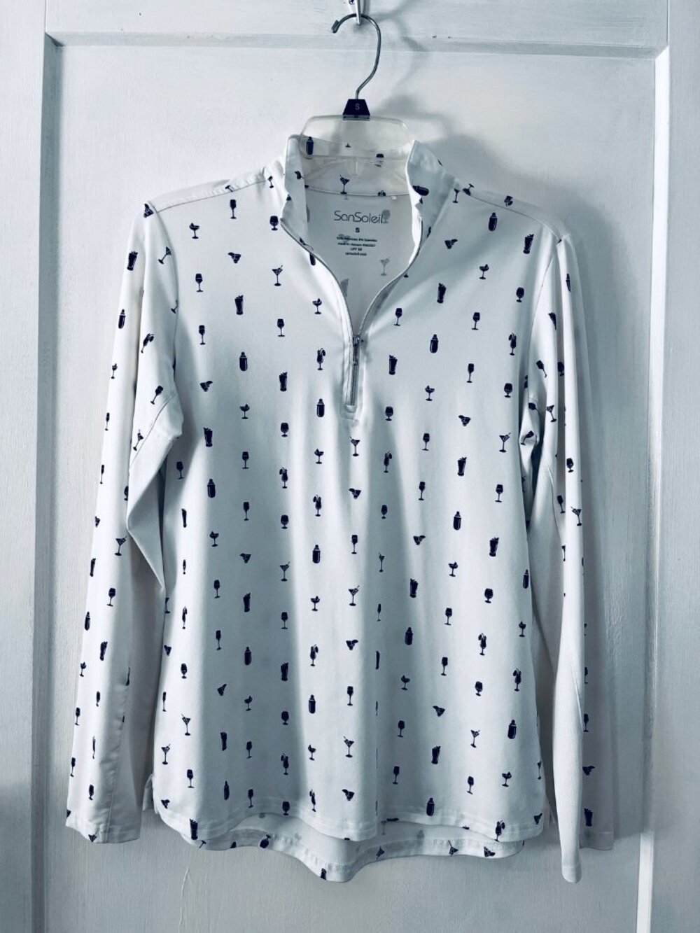 Women's SanSoleil 1/4 Zipper Shirt